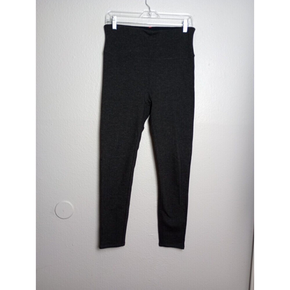 Spanx Women's Leggings Size Large Black Yoga Gym Running Casual RN 112121